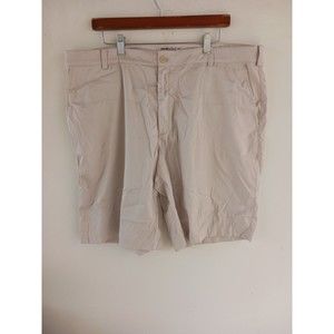 Nike Golf Tour Performance Shorts Mens Size 40 Beige Dri Fit w/ Pockets